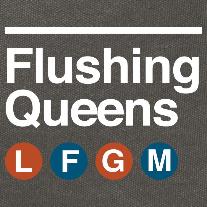 LFGM Flushing Queens Cotton Canvas Backpack