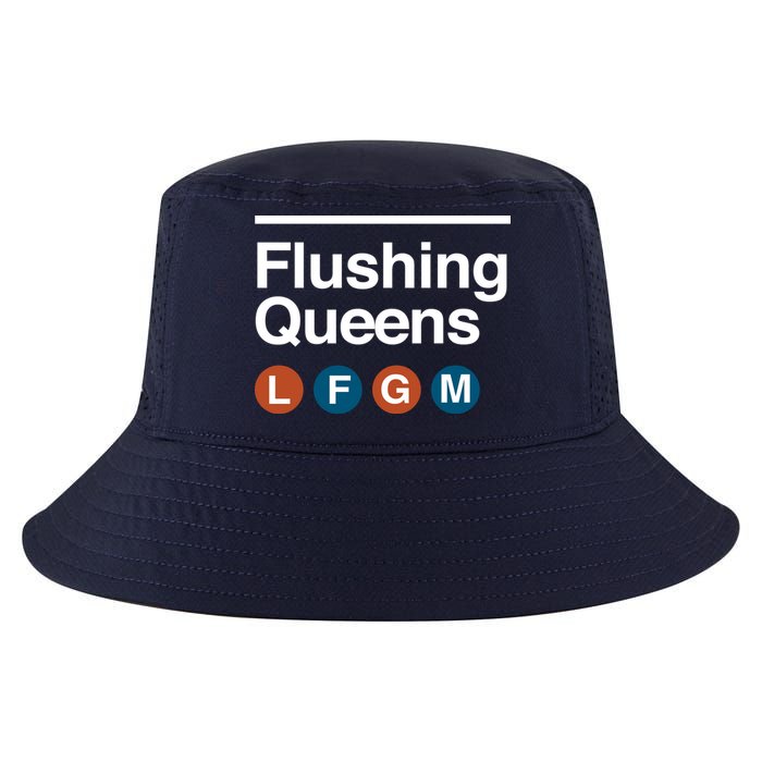 LFGM Flushing Queens Cool Comfort Performance Bucket Hat