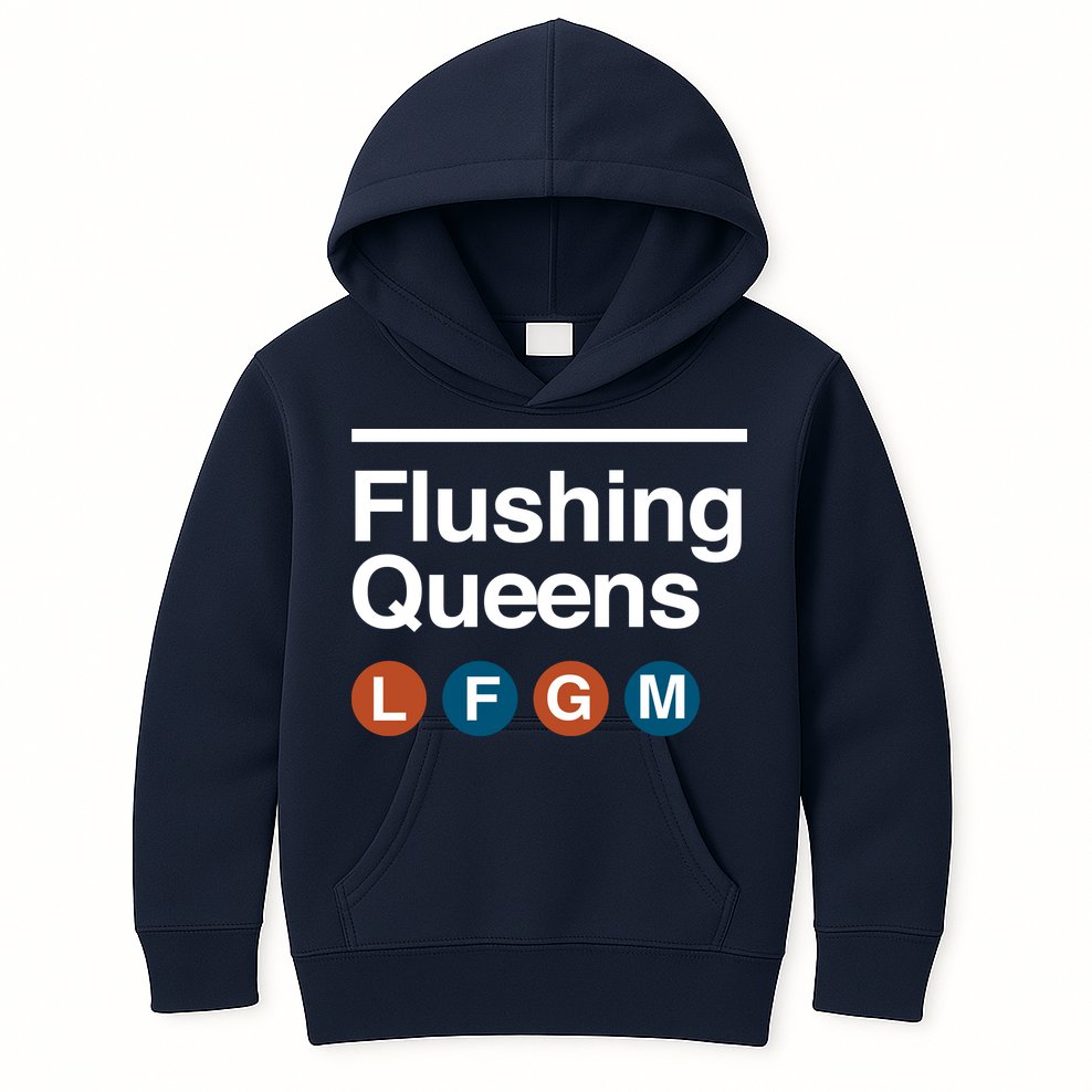 LFGM Flushing Queens Kids Hoodie