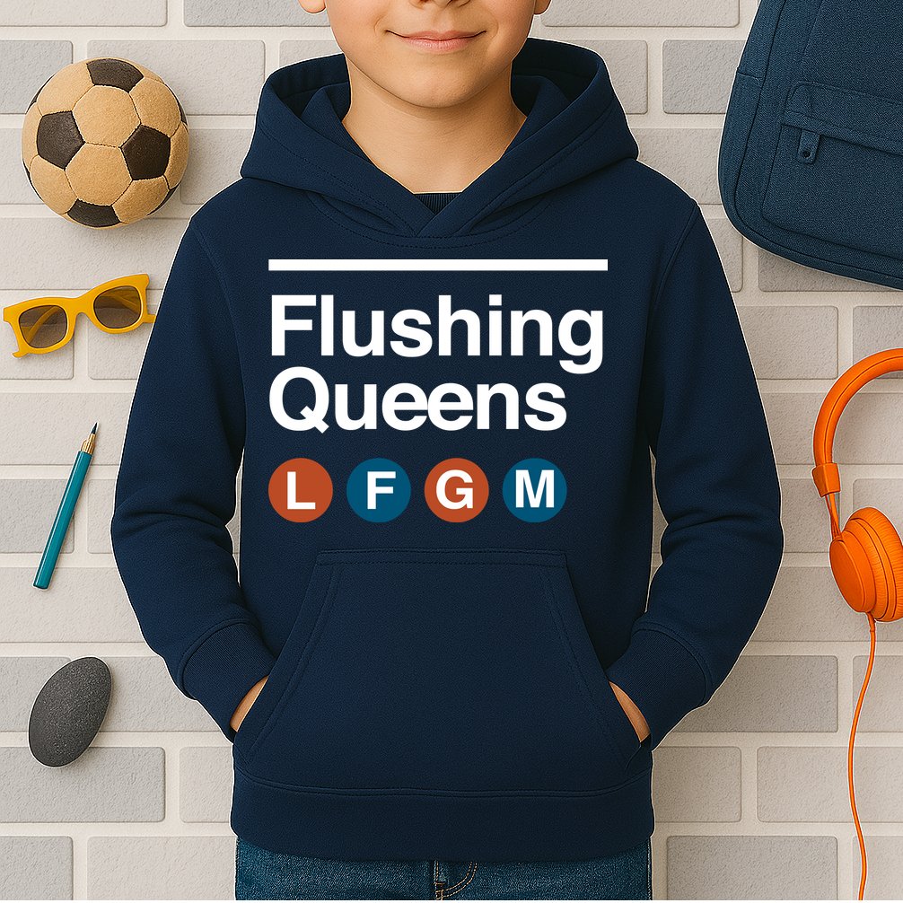 LFGM Flushing Queens Kids Hoodie