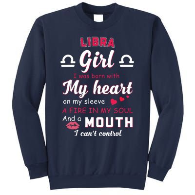 Libra Funny Quote With Zodiac Sign Birthday Gift Sweatshirt