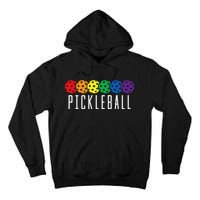 Lgbt Flag Rainbow Pickleball Balls G.Ay Lesbian Tall Hoodie