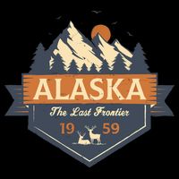 Last Frontier Retro Alaska Backpack