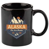 Last Frontier Retro Alaska 11oz C Handle Ceramic Mug