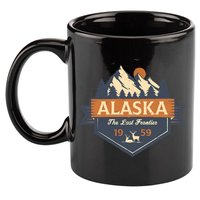 Last Frontier Retro Alaska 11oz C Handle Ceramic Mug