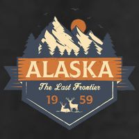 Last Frontier Retro Alaska 15oz Campfire Ceramic Mug