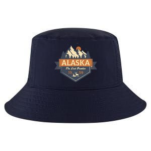 Last Frontier Retro Alaska Cool Comfort Performance Bucket Hat