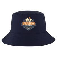 Last Frontier Retro Alaska Cool Comfort Performance Bucket Hat