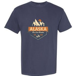 Last Frontier Retro Alaska Garment-Dyed Heavyweight T-Shirt