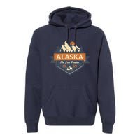 Last Frontier Retro Alaska Premium Hoodie