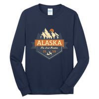 Last Frontier Retro Alaska Tall Long Sleeve T-Shirt