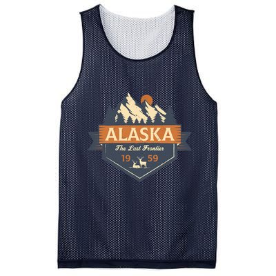 Last Frontier Retro Alaska Mesh Reversible Basketball Jersey Tank