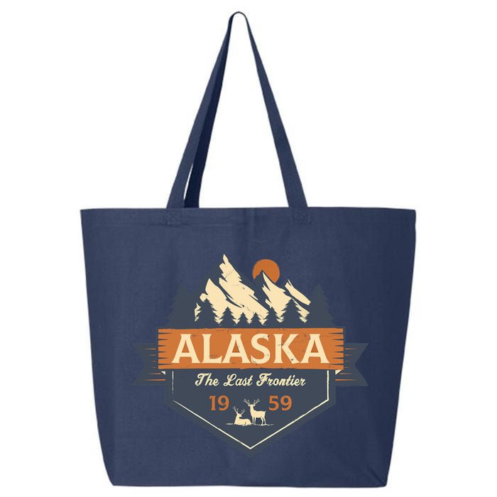 Last Frontier Retro Alaska 25L Jumbo Tote