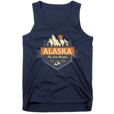 Last Frontier Retro Alaska Tank Top