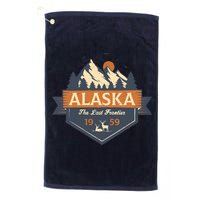 Last Frontier Retro Alaska Golf Towel