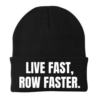 Live Fast, Row Faster Rowing Crew Team Beanie
