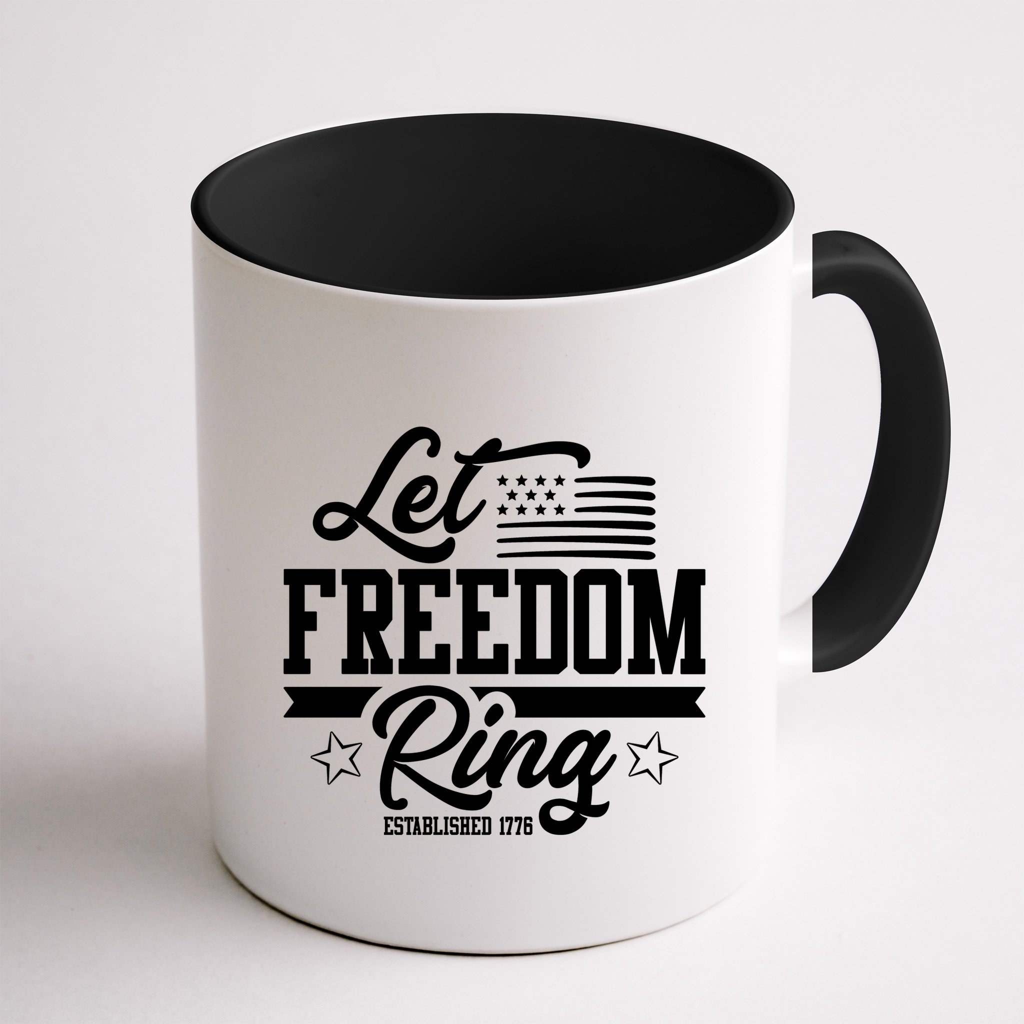 Let Freedom Ring Established 1776 Mug