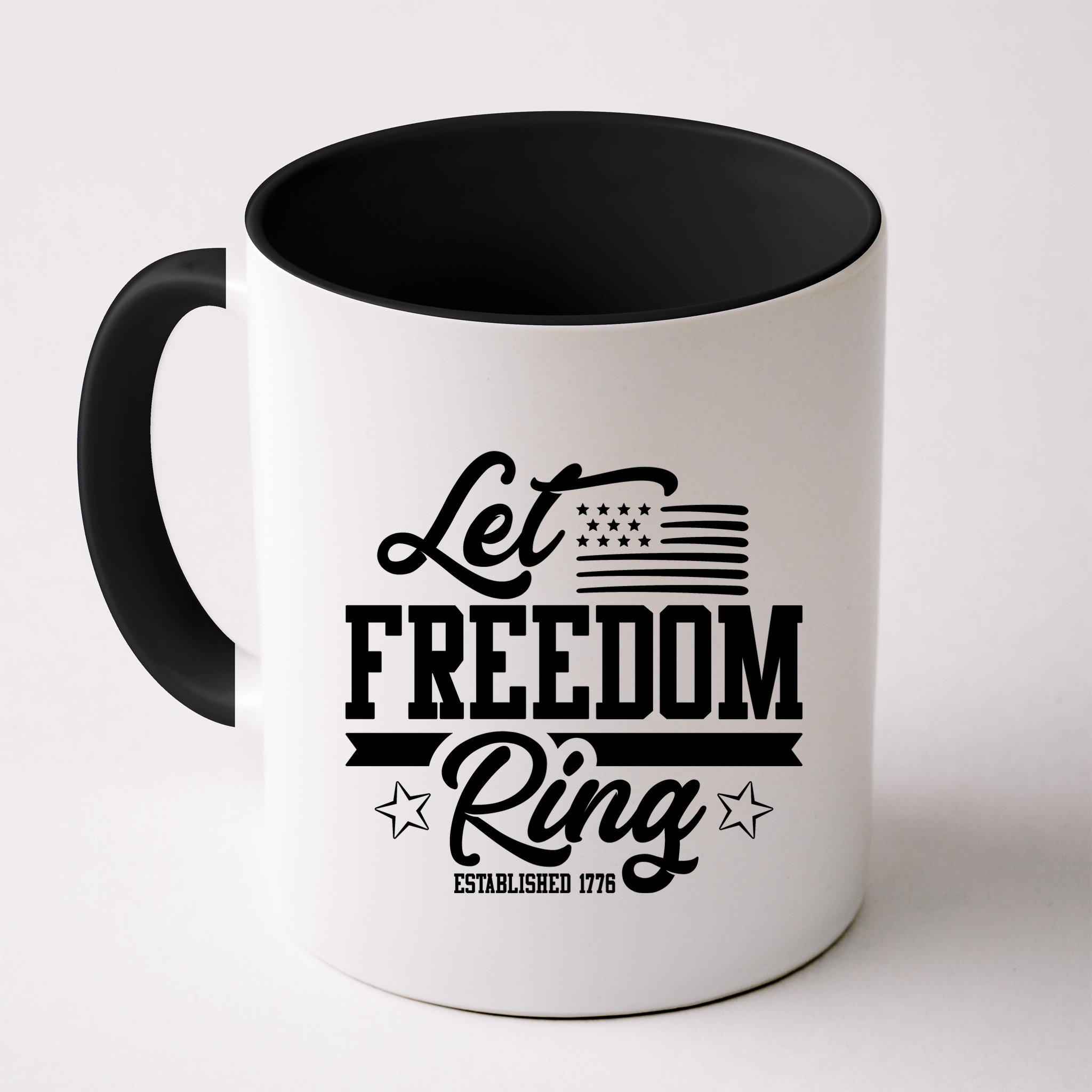 Let Freedom Ring Established 1776 Mug