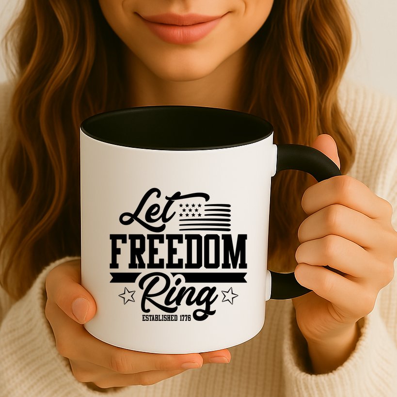 Let Freedom Ring Established 1776 Mug