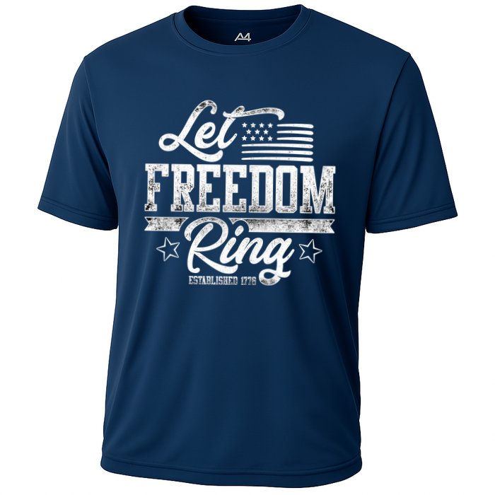 Let Freedom Ring Established 1776 Cooling Performance Crew T-Shirt