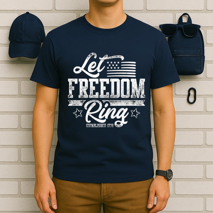 Let Freedom Ring Established 1776 T-Shirt