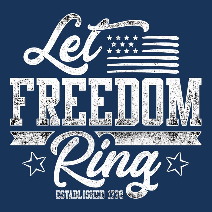 Let Freedom Ring Established 1776 T-Shirt