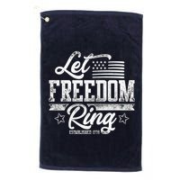 Let Freedom Ring Established 1776 Golf Towel