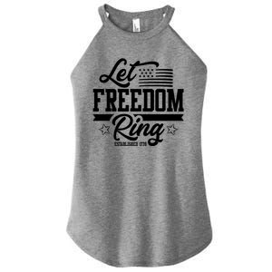 Let Freedom Ring Established 1776 Women’s Perfect Tri Rocker Tank