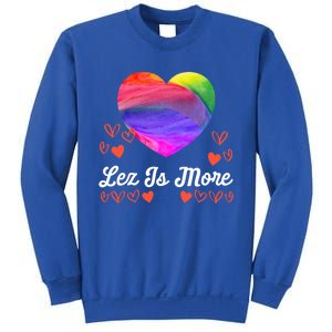 Lesbian Flag Rainbow Pride Lez Fun Love Valentines Day Cute Gift Sweatshirt