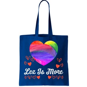 Lesbian Flag Rainbow Pride Lez Fun Love Valentines Day Cute Gift Tote Bag