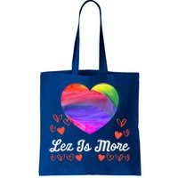 Lesbian Flag Rainbow Pride Lez Fun Love Valentines Day Cute Gift Tote Bag