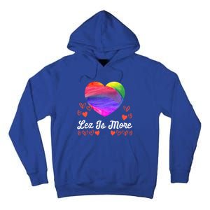 Lesbian Flag Rainbow Pride Lez Fun Love Valentines Day Cute Gift Tall Hoodie