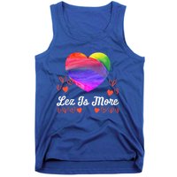 Lesbian Flag Rainbow Pride Lez Fun Love Valentines Day Cute Gift Tank Top