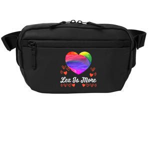 Lesbian Flag Rainbow Pride Lez Fun Love Valentines Day Cute Gift Crossbody Pack