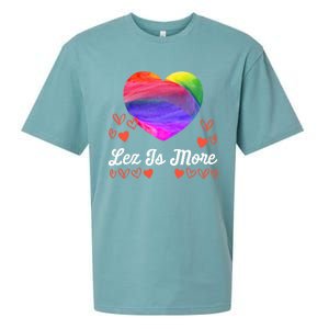 Lesbian Flag Rainbow Pride Lez Fun Love Valentines Day Cute Gift Sueded Cloud Jersey T-Shirt