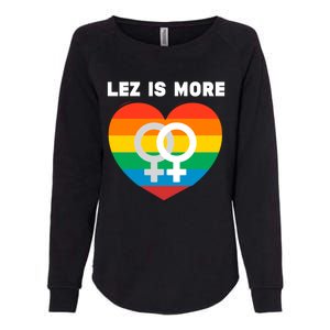 Lesbian Flag Rainbow Pride Lez Fun Valentines Day Cute Gift Womens California Wash Sweatshirt