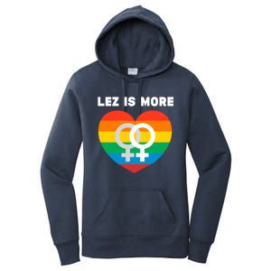 Lesbian Flag Rainbow Pride Lez Fun Valentines Day Cute Gift Women's Pullover Hoodie