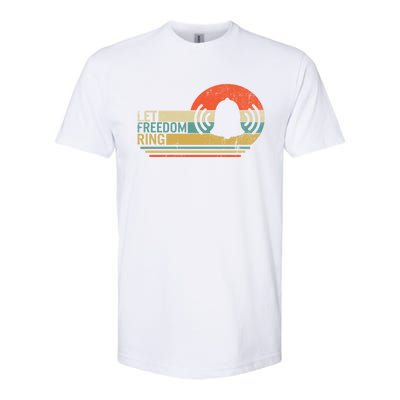 Let Freedom Ring Martin Luther King Mlk Day Independence Day Cute Gift Softstyle® CVC T-Shirt