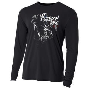 Let Freedom Ring Cooling Performance Long Sleeve Crew