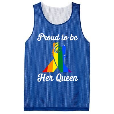 Lesbian Flag Rainbow Pride Proud Queen Valentines Day Gift Mesh Reversible Basketball Jersey Tank