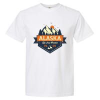 Last Frontier Retro Alaska Garment-Dyed Heavyweight T-Shirt