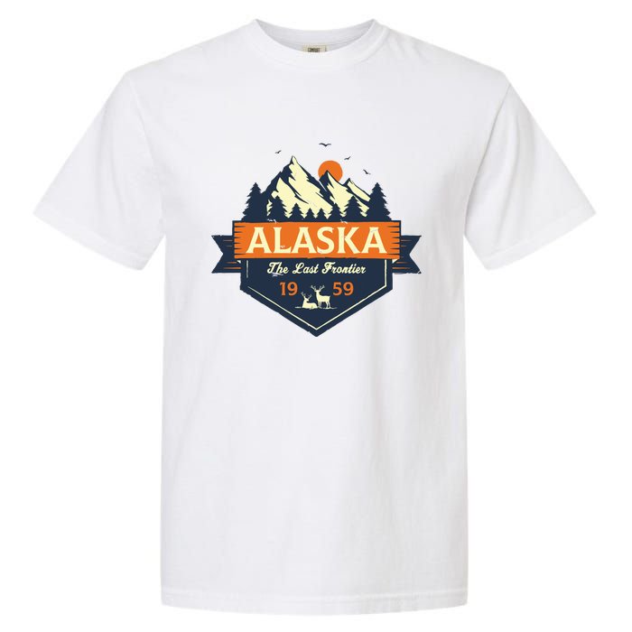 Last Frontier Retro Alaska Garment-Dyed Heavyweight T-Shirt