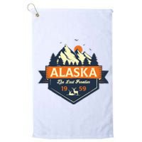 Last Frontier Retro Alaska Platinum Collection Golf Towel