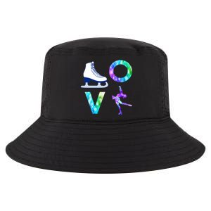 Love Figure Skating Ice Skater Girls Gift Cool Comfort Performance Bucket Hat