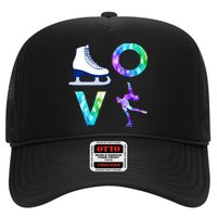 Love Figure Skating Ice Skater Girls Gift Trucker Hat