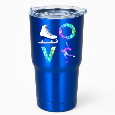 Love Figure Skating Ice Skater Girls Gift Tumbler
