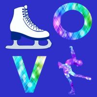 Love Figure Skating Ice Skater Girls Gift Kids Hoodie