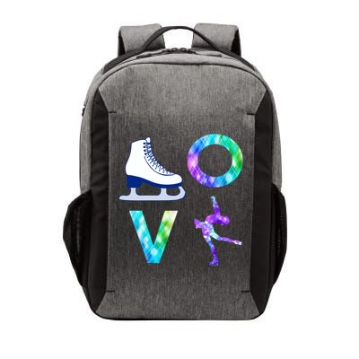 Love Figure Skating Ice Skater Girls Gift Vector Backpack