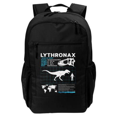 Lythronax Fact Sheet Dinosaur Facts Daily Commute Backpack