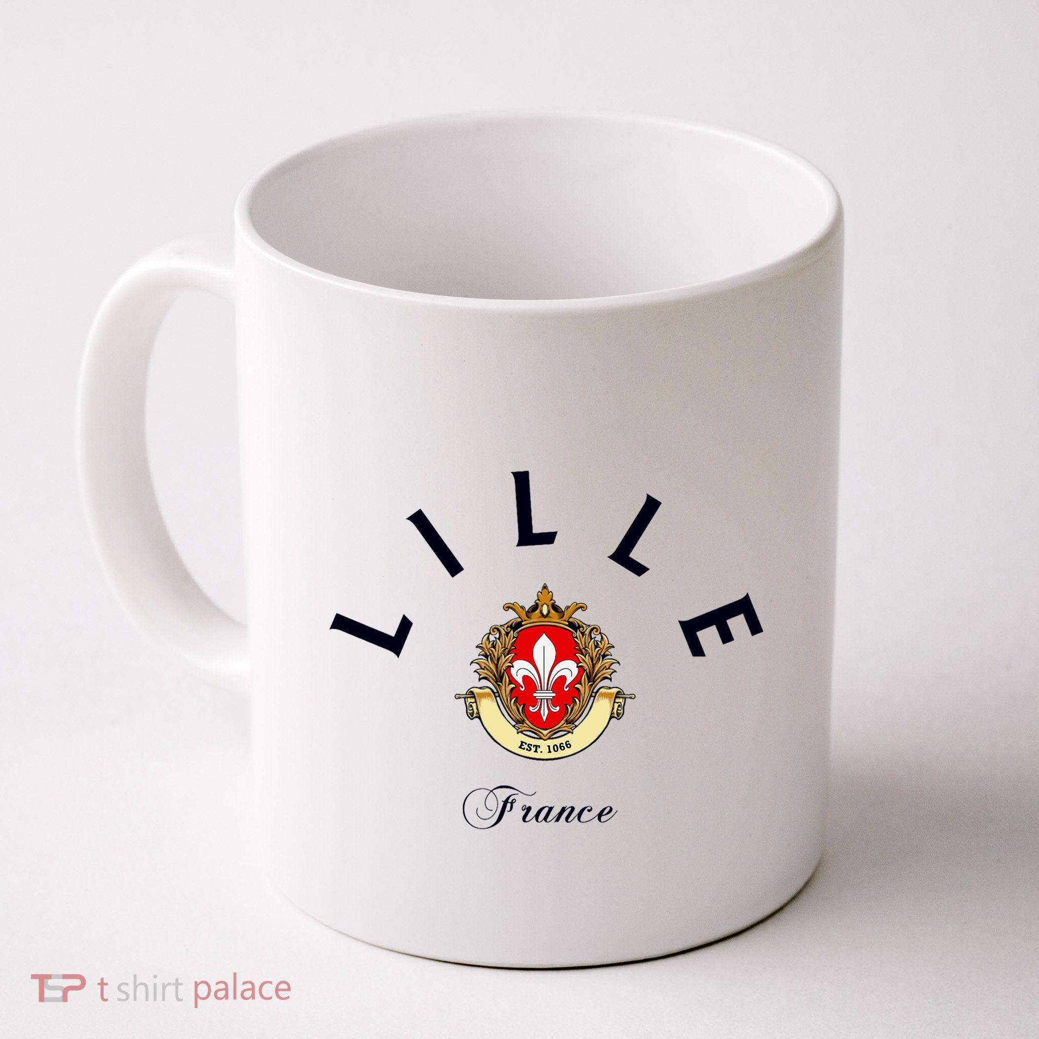Lille France Souvenir Lille Gift Lille Fan Travel To France Mug
